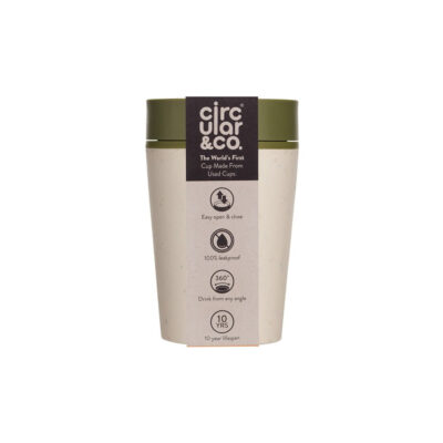 Circular&Co. Recycled Coffee Cup 8oz - Green