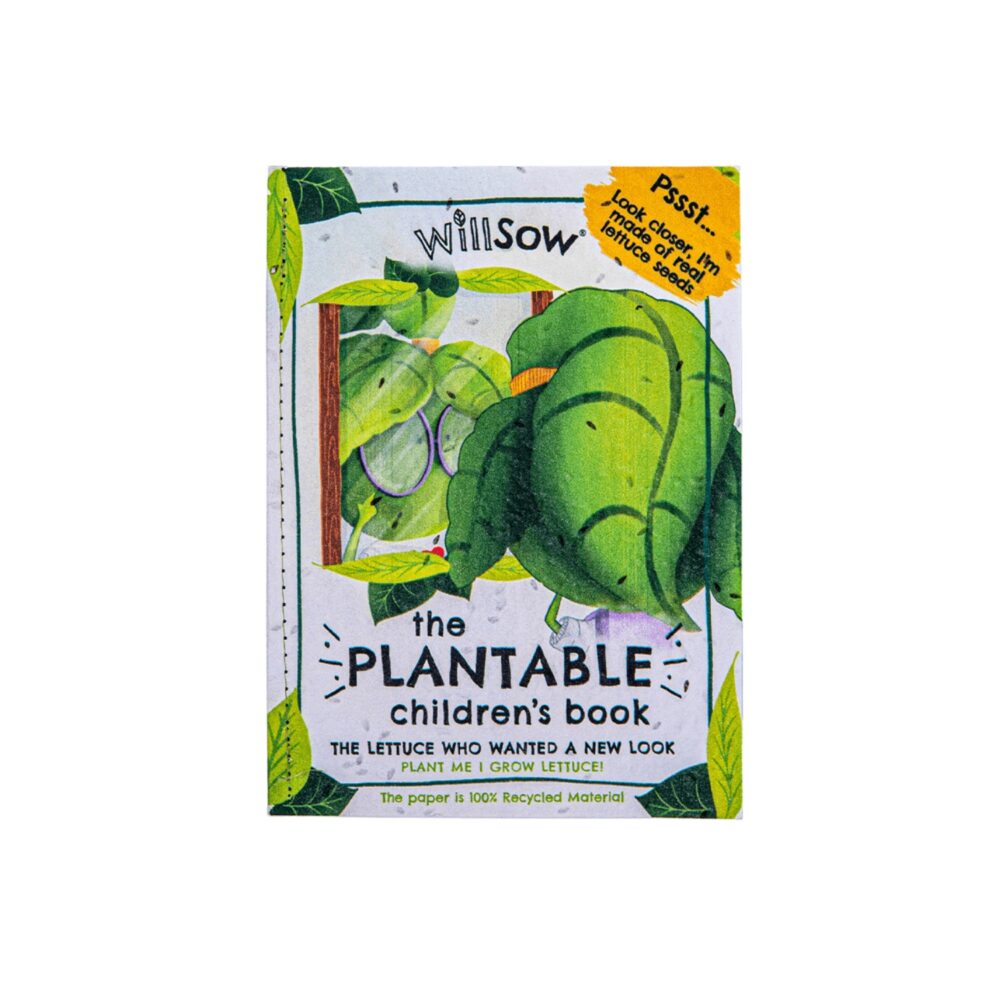 Willsow Plantable Book - Lettuce
