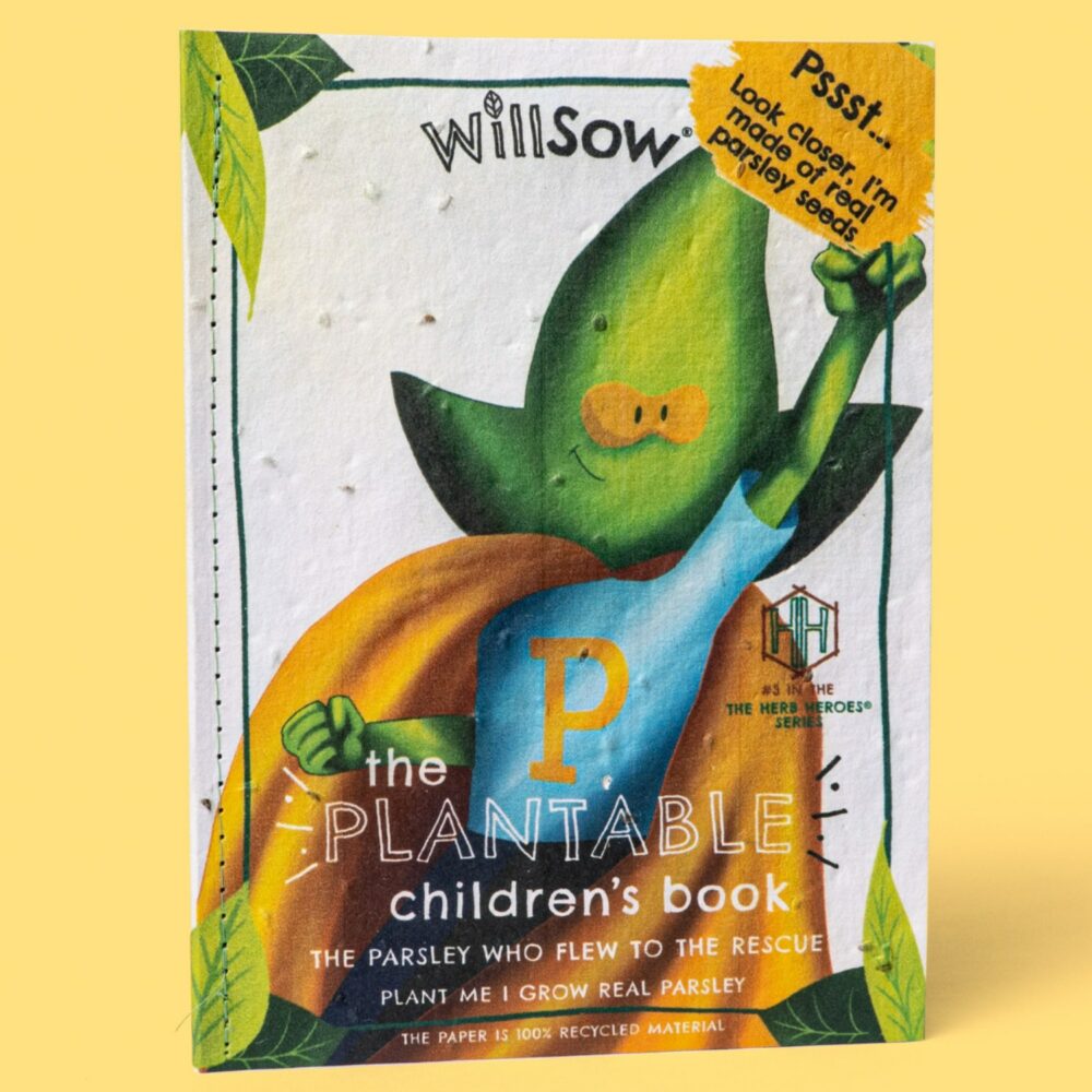 Willsow Plantable Books - Parsley