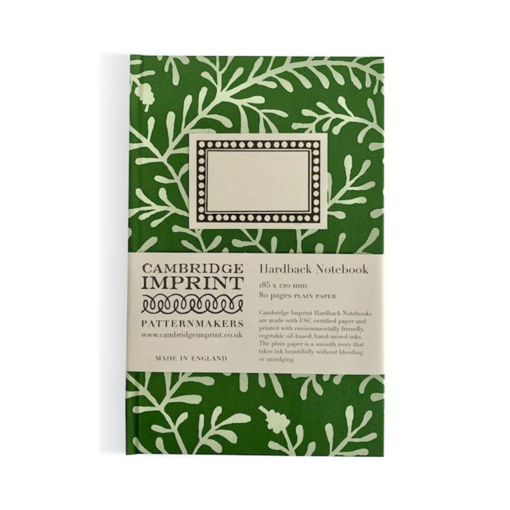 Cambridge Imprint Hardback Notebook - Green 1