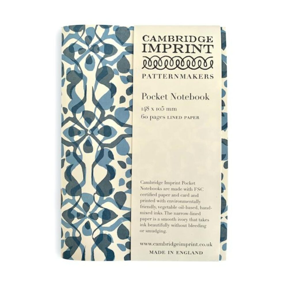 Cambridge Imprint Pocket Notebook - Blue