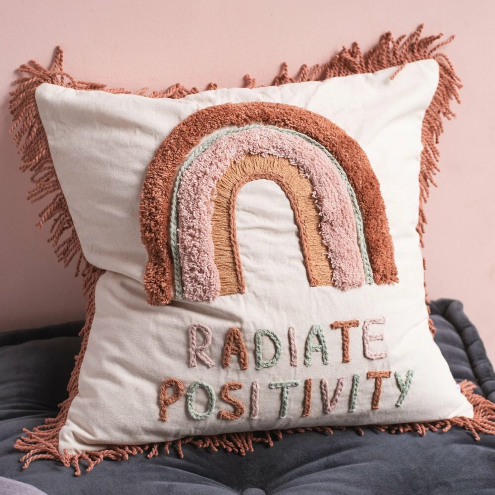 Ian Snow Radiate Positivity Cushion Cover (1)