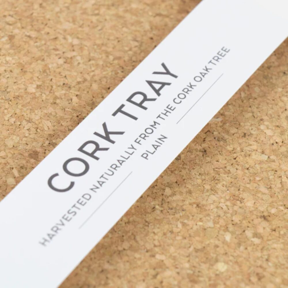 LIGA Organic Cork Tray Plain