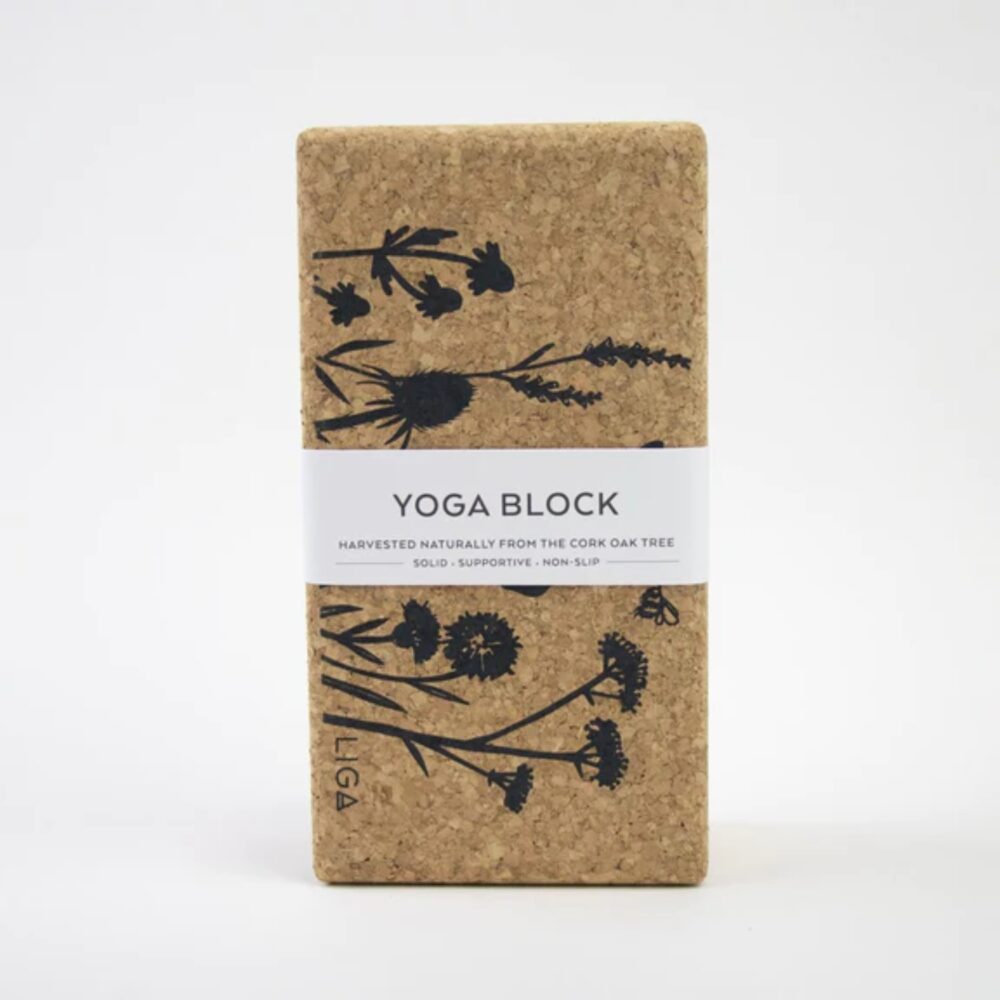 LIGA Organic Cork Yoga Block
