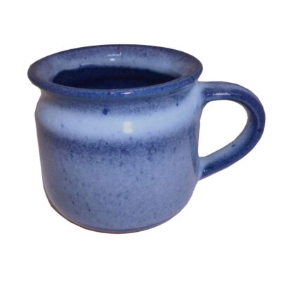 New Overseas Handmade Ceramic Mug - Blue