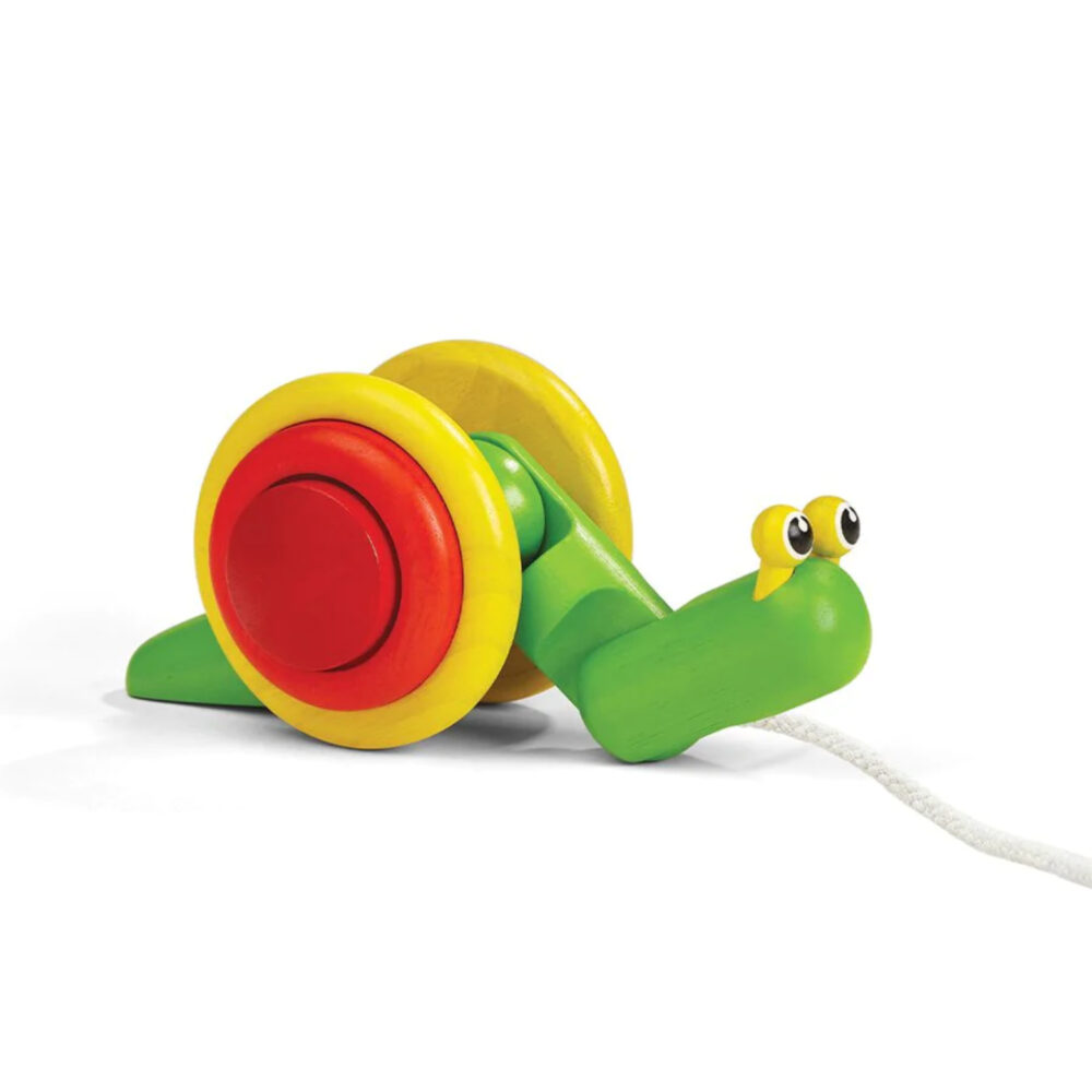 Pull-along Snail Toy