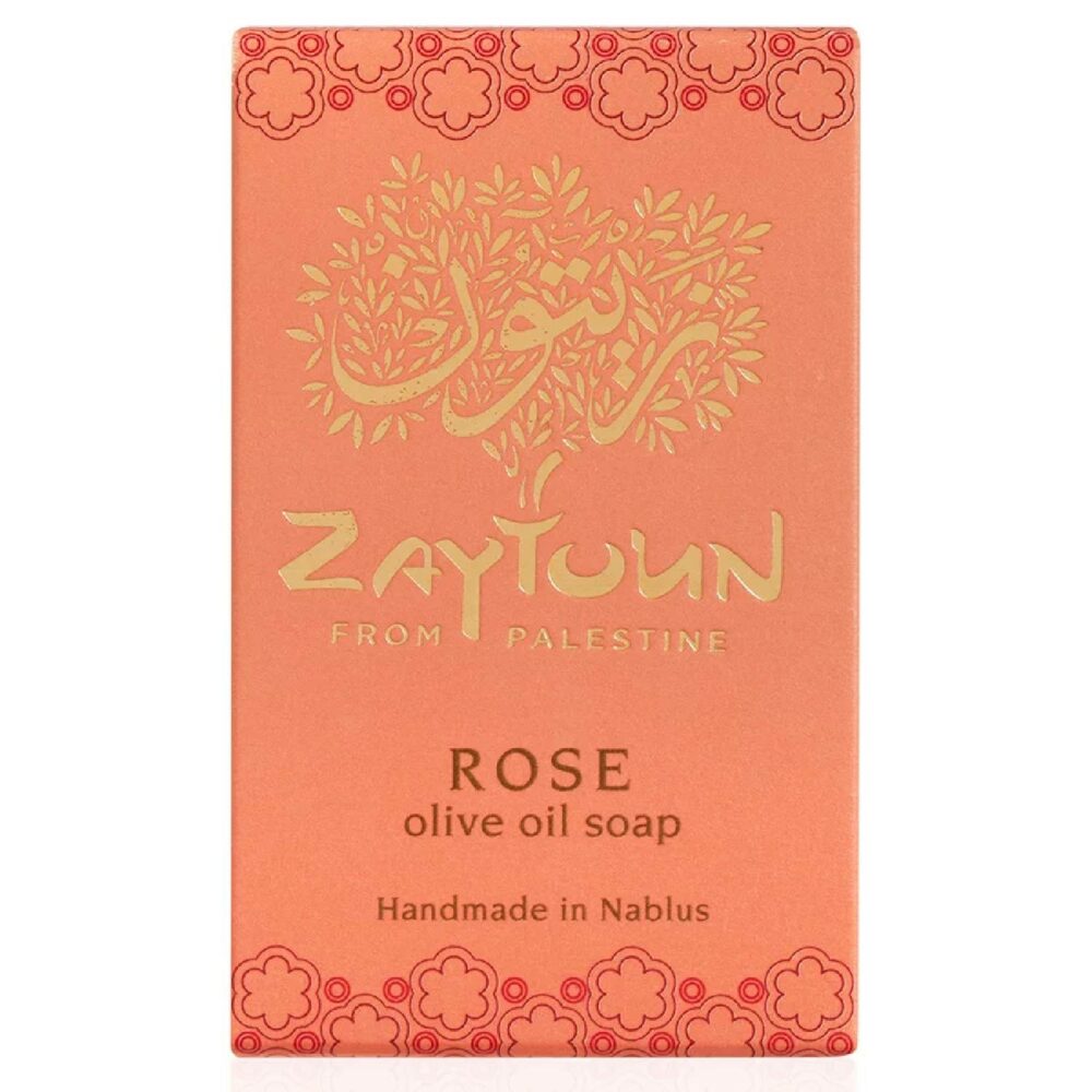 Zaytoun Olive Oil soap Rose