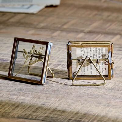 Nkuku tiny Danta Picture frames showing front and back
